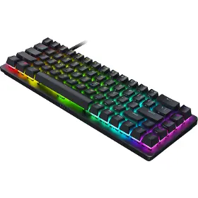 Herní klávesnice - Razer Huntsman V3 HE Magnetic Mini Clear Switch Black US - 4