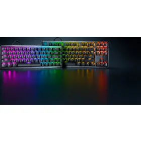 Herní klávesnice - Razer Huntsman V3 HE Magnetic Mini Clear Switch Black US - 9