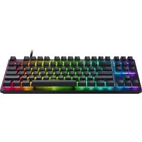 Herní klávesnice - Razer Huntsman V3 HE Magnetic Tenkeyless Clear Switch Black US - 2