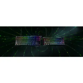 Herní klávesnice - Razer Huntsman V3 HE Magnetic Tenkeyless Clear Switch Black US - 9