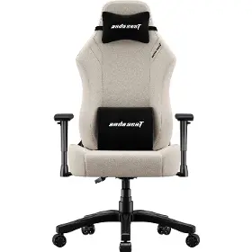 Herné kreslo - Anda Seat Luna Beige Fabric - 1