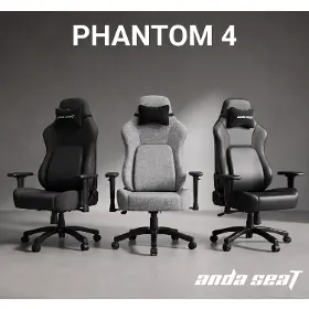 Herné kreslo - Anda Seat Phantom 4 Gray Fabric - 10