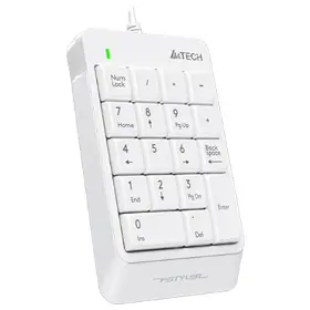 Numerická klávesnica - A4Tech FSTYLER FK13P Numeric White - 2