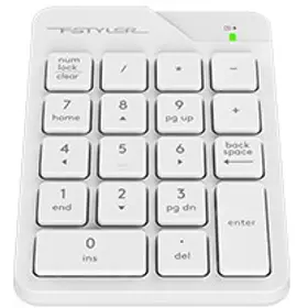 Numerická klávesnica - A4Tech FSTYLER FGK21C Numeric White - 2