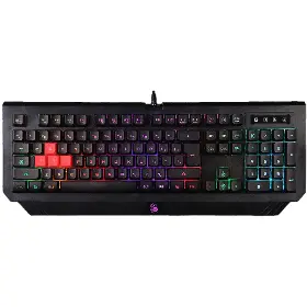 Hráčska klávesnica - A4Tech Bloody B120N CZ Black - 1