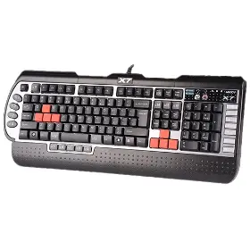Hráčska klávesnica - A4Tech X7 G800V CZ Black - 2