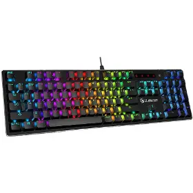 Hráčska klávesnica - A4Tech Bloody B820R RS CZ Black Red Switch - 3