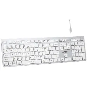 PC klávesnica - A4Tech FSTYLER FBX50C CZ/SK White - 2