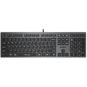 PC klávesnica - A4Tech FSTYLER FX50 CZ Grey - 1