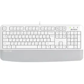 PC klávesnica - A4Tech FSTYLER FK20 CZ/US White - 1