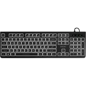 PC klávesnica - Evolveo K1010 CZ/SK Black - 2