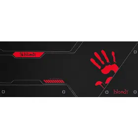 Podložka pod klávesnicu a myš - A4Tech Bloody BP-50L Black Red - 1