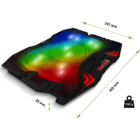 Chladiaca podložka - Evolveo Ania 5RGB Black - 6