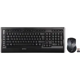 PC klávesnica a myš - set - A4Tech 9300F Black CZ - 1