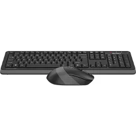 PC klávesnica a myš - set - A4Tech FSTYLER FG1010 Grey CZ - 4