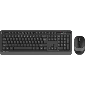 PC klávesnica a myš - set - A4Tech FSTYLER FG1010 Grey CZ - 1