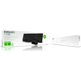 PC klávesnica a myš - set - Evolveo K1050 Black CZ - 10