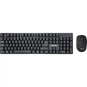 PC klávesnica a myš - set - Evolveo WK-142 Black CZ - 1
