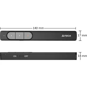 Laserový ovládač - A4Tech LP15 white - 8