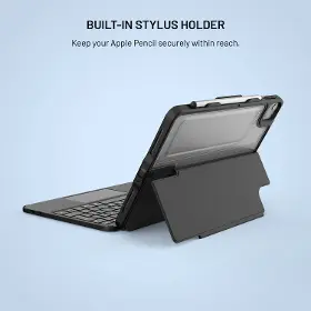 Pouzdro pro tablet s klávesnicí - Fixed Typee Enduro Pad 10,9 Black - 8