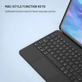 Pouzdro pro tablet s klávesnicí - Fixed Typee Enduro iPad Pro 11 Black - 4