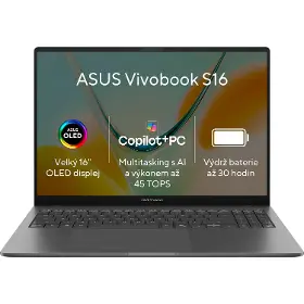 Notebook - Asus Vivobook 16 S5608QA-OLED416W Matte Gray - 1