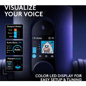 Mikrofon k PC - Logitech Yeti 2 Black - 19
