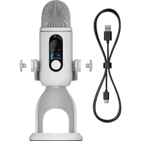 Mikrofon k PC - Logitech Yeti 2 White - 11