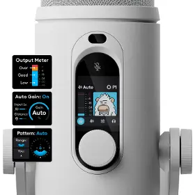 Mikrofon k PC - Logitech Yeti 2 White - 22