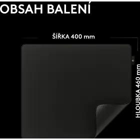 Podložka pod myš - Logitech PRO X CONTROL Black - 11
