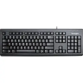 PC klávesnice - Kensington ValuKeyboard Black Switch Black CZ - 1