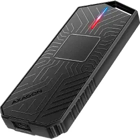 Externý box - Axagon EEM2-GAM M.2 NVMe/SATA SSD box - 1