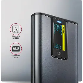 Externý box - Axagon EEM2-SD2 M.2 NVMe/SATA SSD box - 2