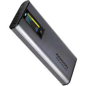 Externý box - Axagon EEM2-SD2 M.2 NVMe/SATA SSD box - 1