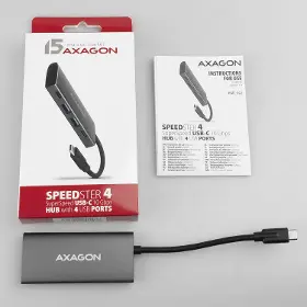USB Hub - Axagon HMC-4G2 USB-C HUB - 7