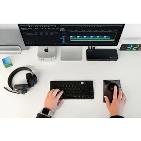 PC myš - Kensington SlimBlade Pro Trackball Black Red - 14