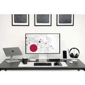 PC myš - Kensington SlimBlade Pro Trackball Black Red - 15