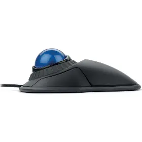PC myš - Kensington Orbit Trackball with Scroll Ring Black Blue - 2