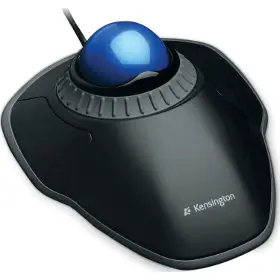 PC myš - Kensington Orbit Trackball with Scroll Ring Black Blue - 3