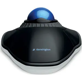 PC myš - Kensington Orbit Trackball with Scroll Ring Black Blue - 4