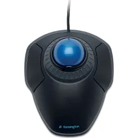 PC myš - Kensington Orbit Trackball with Scroll Ring Black Blue - 1