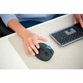 PC myš - Kensington EQ Pro Fit Ergo TB450 Trackball Black Blue - 11