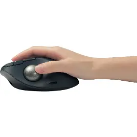 PC myš - Kensington EQ Pro Fit Ergo TB550 Trackball Black Grey - 8