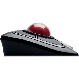 PC myš - Kensington Expert Mouse Trackball Black Red - 2
