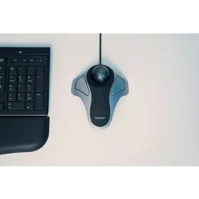 PC myš - Kensington Orbit Optical Trackball Black Grey - 7