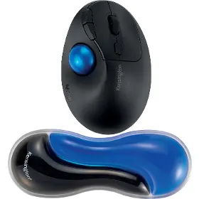 Ergonomická opěrka - Kensington Slim Duo Gel Mouse Wrist Rest Blue - 3