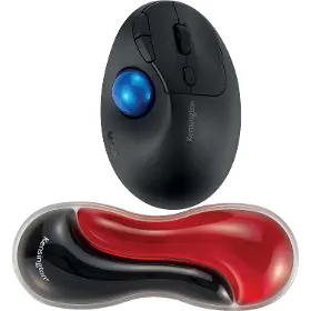 Ergonomická opěrka - Kensington Slim Duo Gel Mouse Wrist Rest Red - 3