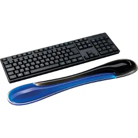 Ergonomická opěrka - Kensington Slim Duo Gel Keyboard Blue - 4