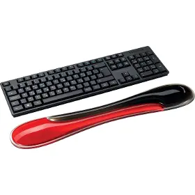 Ergonomická opěrka - Kensington Slim Duo Gel Keyboard Red - 4