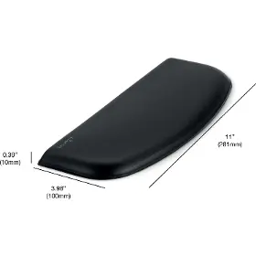 Ergonomická opěrka - Kensington ErgoSoft opěrka zápěstí pro nízké a kompaktní klávesnice Grey - 5